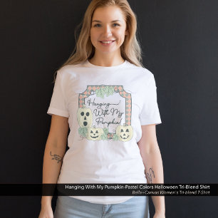 Camiseta Andando com o meu Pumpkin-Pink e o Dia das Cinzas
