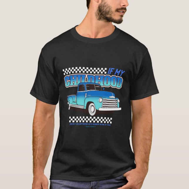 Camiseta Andando com o vovô (Frente)