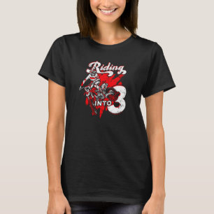 Camiseta Andando de moto 3 - bicicletas de terra