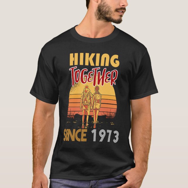 Camiseta Andando juntos desde 1973 (Frente)