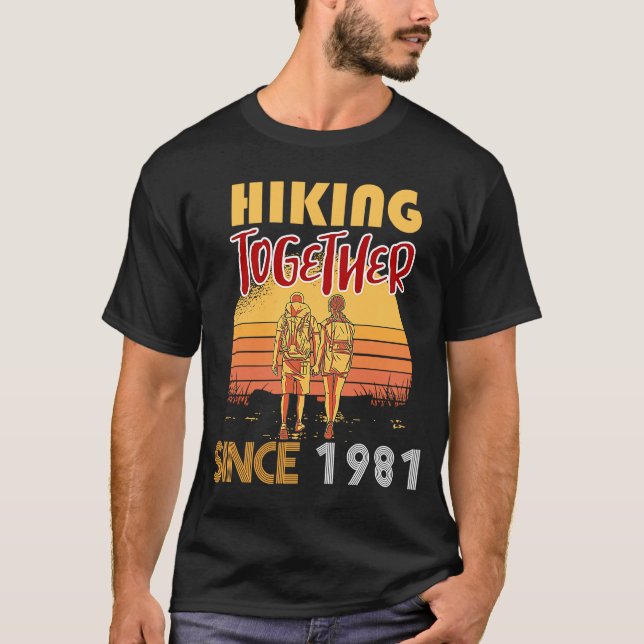 Camiseta Andando juntos desde 1981 (Frente)