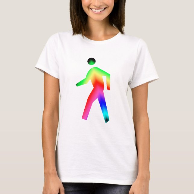 Camiseta Andando no Rainbow Man (Frente)