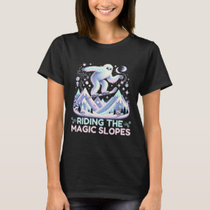 Camiseta Andando Pela Magia Snowboard Yeti Alpc