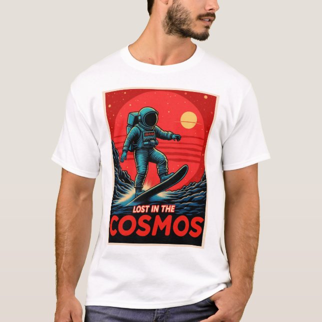 Camiseta Andando pelas entranhas cósmicas (Frente)