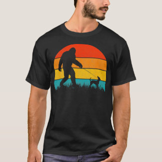 Camiseta Andando Retro Sunset Off Chihuahua Dog
