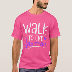 Camiseta Andar até o fim do suporte à família de conscienti