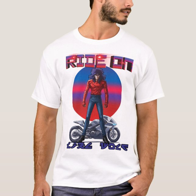 Camiseta Andar Como um lobo  (Frente)