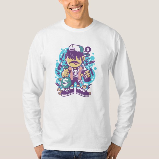 Camiseta Andar de Macaco (Frente)