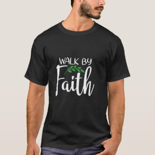 Camiseta Andar Pela Fé Santa Cruz Deus Fé Jesus