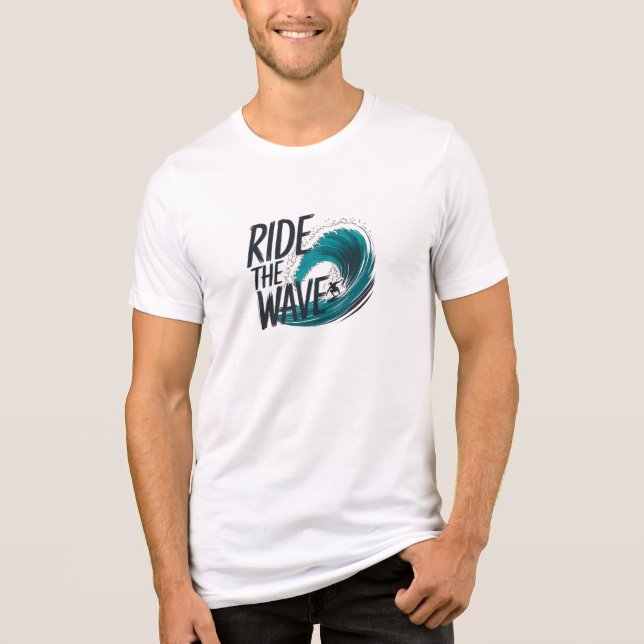 Camiseta Andar pelas ondas (Frente)