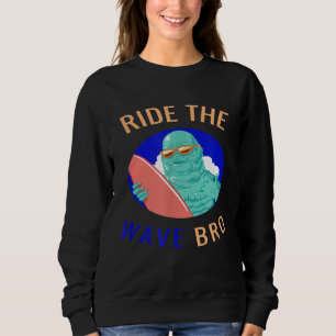 Camiseta Andar pelo Surf de surfe do Wave Bro Surfer Surfin