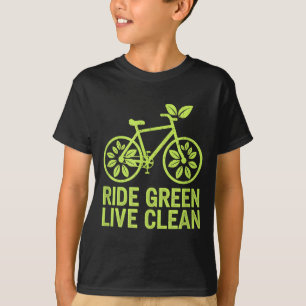 Camiseta Andar Verde Viver Limpo Amante da Natureza Dia da