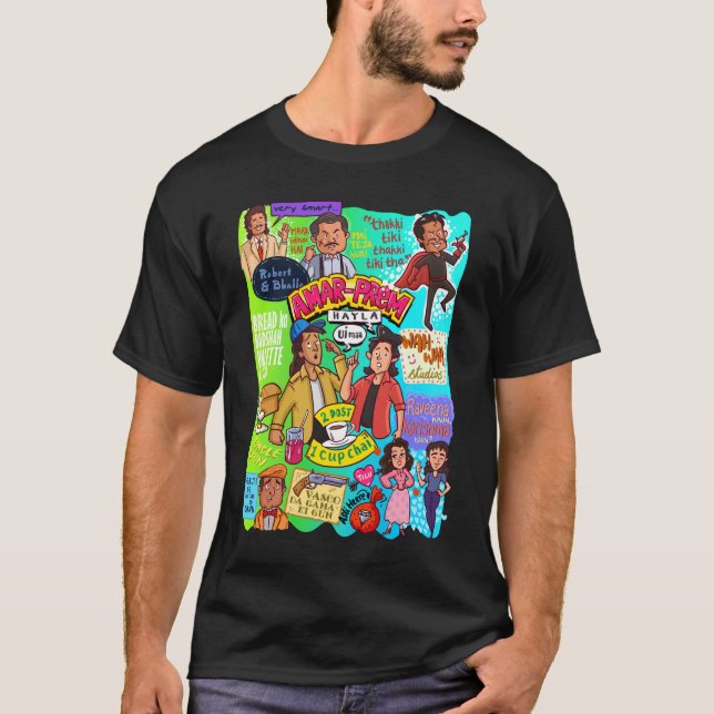 Camiseta Andaz apna apna doodle (Frente)