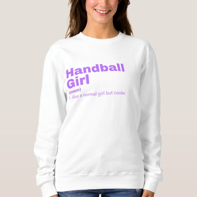 Camiseta andball Girl - Handball (Frente)