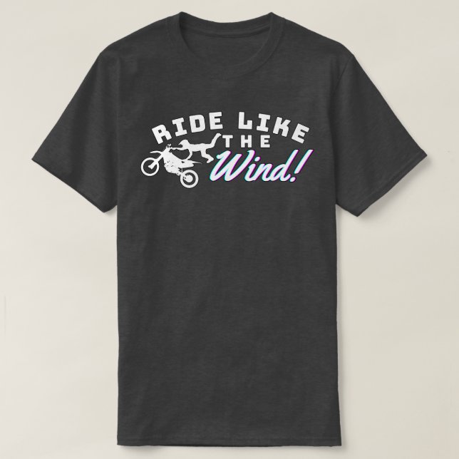 Camiseta Ande como o vento (Frente do Design)