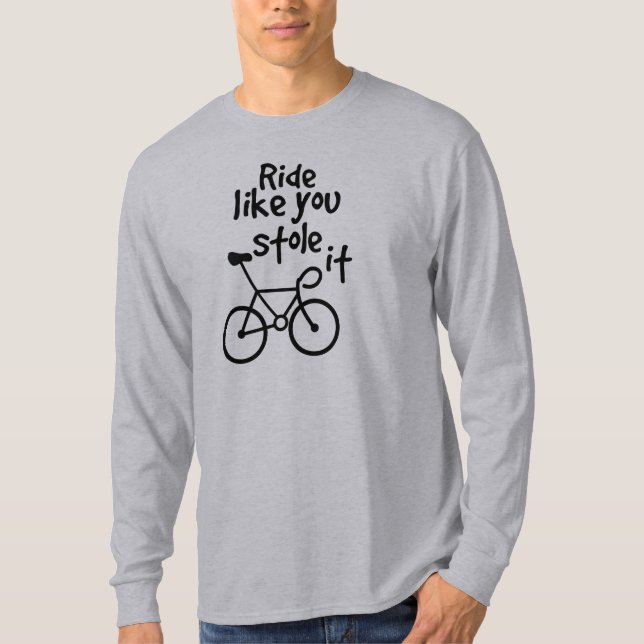 Camiseta Ande Como Se Você O Roubasse (Frente)