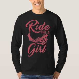 Camiseta Ande Como Uma Garota Engraçada Com Presente