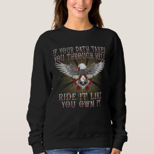 Camiseta Ande Como Você Possui O Acessório De Motocicleta B