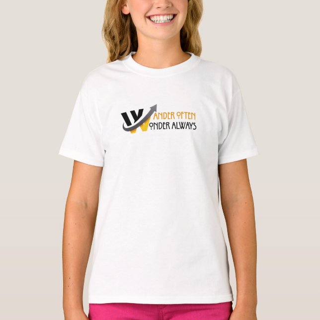 Camiseta Ande frequentemente, admiração sempre (Frente)