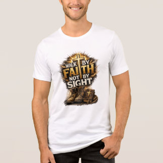Camiseta Ande pela Fé, não pela Vista
