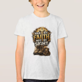 Camiseta Ande pela Fé, não pela Vista