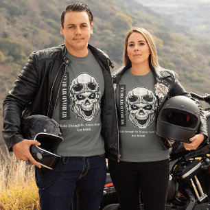 Camiseta Ande pela minha regra: estradas assombradas, segme