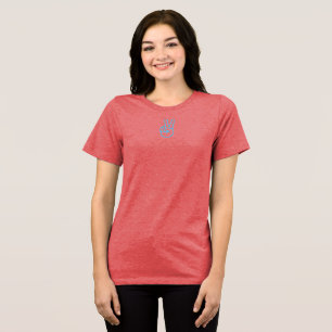 Camiseta Ande pela onda de picleball com paz