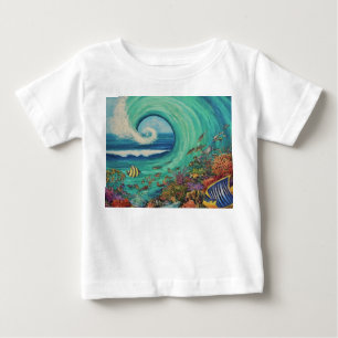 Camiseta "Ande pelas ondas: Ocean Vibes Tee"