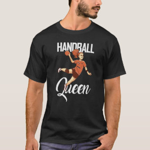 Camiseta Andebol do jogador de handebol