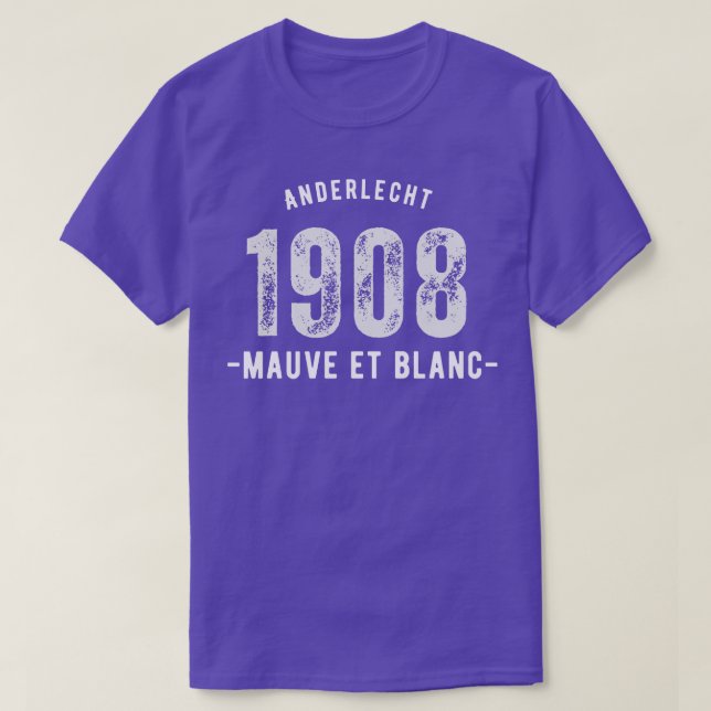 Camiseta Anderlecht 1908 (Frente do Design)