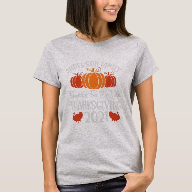 Camiseta Anderson Family Thanksgiving 2021 Reunion (Frente)