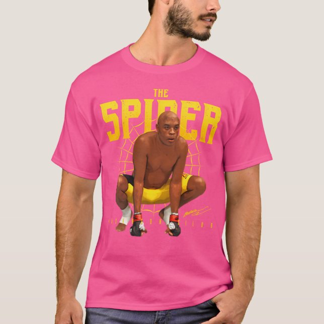 Camiseta Anderson Silva The Spider (Frente)