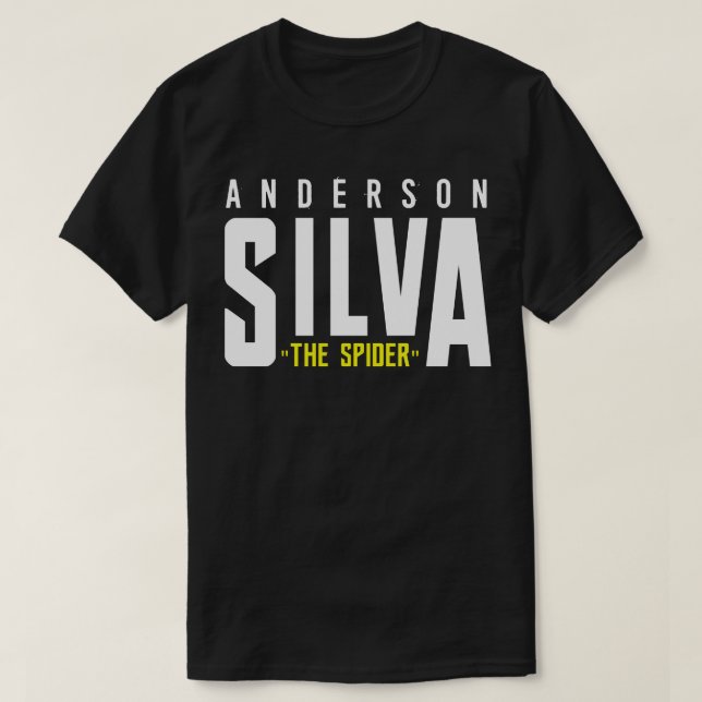 Camiseta Anderson Silva The Spider 3 (Frente do Design)