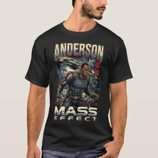 Camiseta Andersson Mass Effect Aliança Engenheiro Técnico E