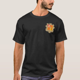 Camiseta Andorra casaco de armas
