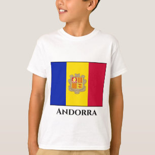 Camiseta Andorra Flag