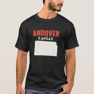 Camiseta Andover Kansas EUA State America Viagem Kansan