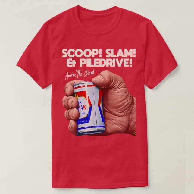 Camiseta Andre, a Cerveja Gigante (Frente do Design)