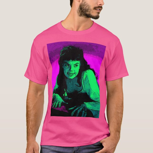 Camiseta Andre Melly 70S Horror Filmes (Frente)