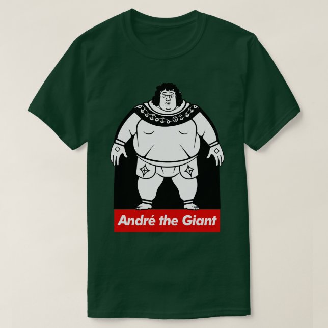 Camiseta Andre O Gigante 2 (Frente do Design)