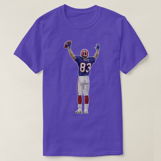 Camiseta Andre Reed Buffalo Legend (Frente do Design)