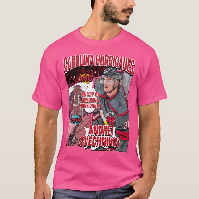 Camiseta Andrei Svechnikov Hockey Hurricanes 1 (Frente)