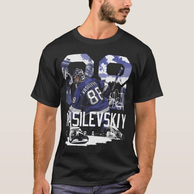 Camiseta Andrei Vasilevskiy Tampa Bay (Frente)