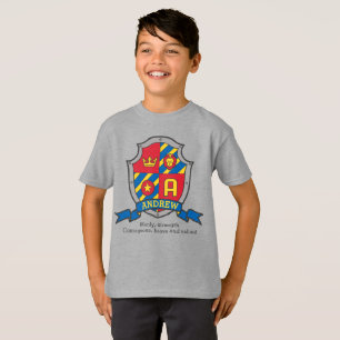Camiseta Andrew boys: nome e significado do escudo de caval