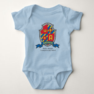 Camiseta Andrew boys nome e significado do escudo de cavale