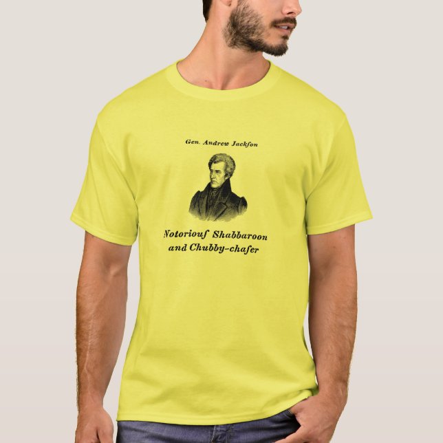 Camiseta Andrew Jackson (Frente)