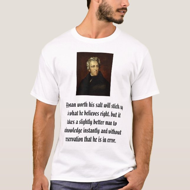 Camiseta Andrew Jackson atribuiu a Thomas Sully, alguns… (Frente)