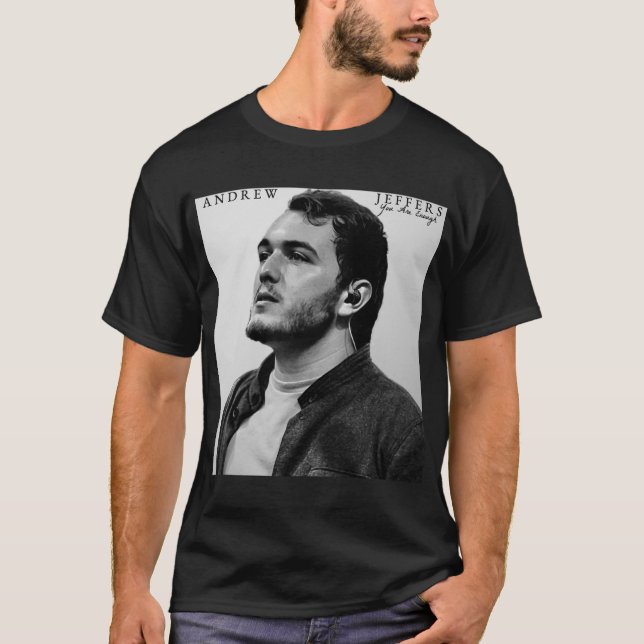 Camiseta Andrew Jeffers Você É Negro O Suficiente (Frente)