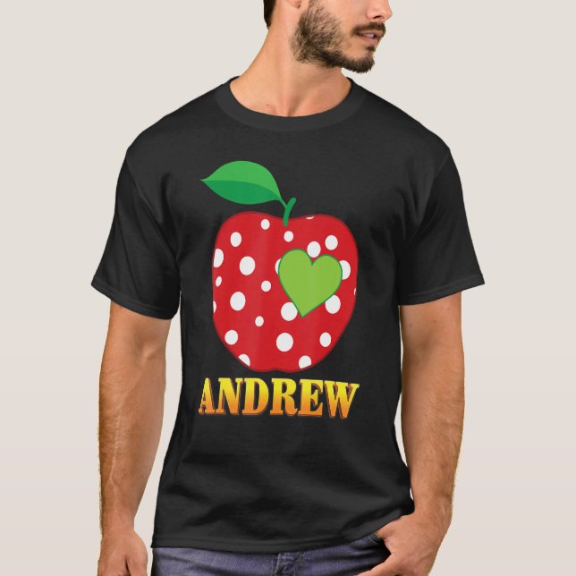 Camiseta Andrew Love School Back To School Boy Study (Frente)