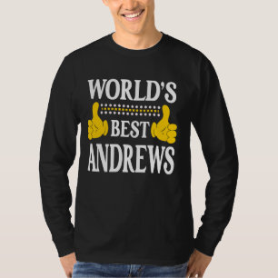 Camiseta Andrews Surname Team Family Sobrenome Melhor do Mu